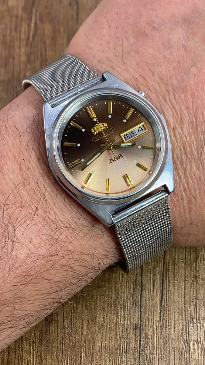 Orient AAA Crystal vintage automatic 21 jewels Japan mens watch | eBay