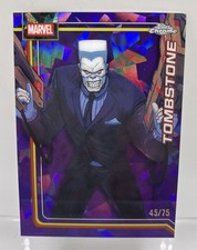 2026 Topps Chrome Sapphire Marvel #180 Tombstone Purple /75
