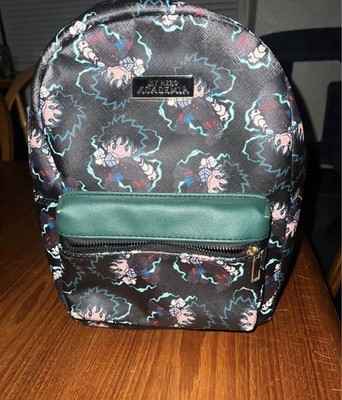 My Hero Academia Chibi Izuku Midoriya BioWorld Mini Faux Leather Backpack