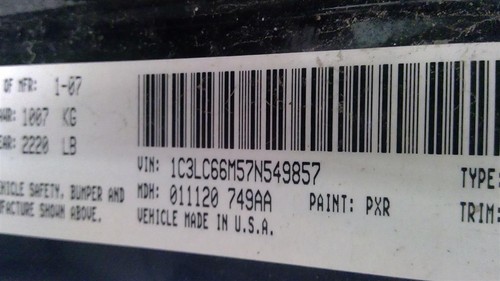 Chassis ECM Body Control BCM Next To Battery Fits 07-08 SEBRING 1664544 - Picture 5 of 22