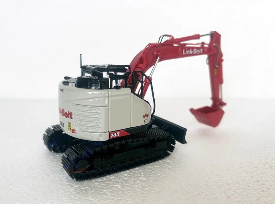 Escavadeira compacta modelo fundido brinquedo presente escala 1/50 Link-Belt 145 X4S - Imagem 4 de 4