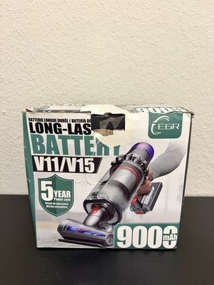 EGR 9000mAh V11 Battery Replacement Compatible with Dyson Clickin Installation