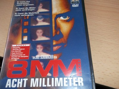 8 MM - Acht Millimeter - DVD - FSK 18