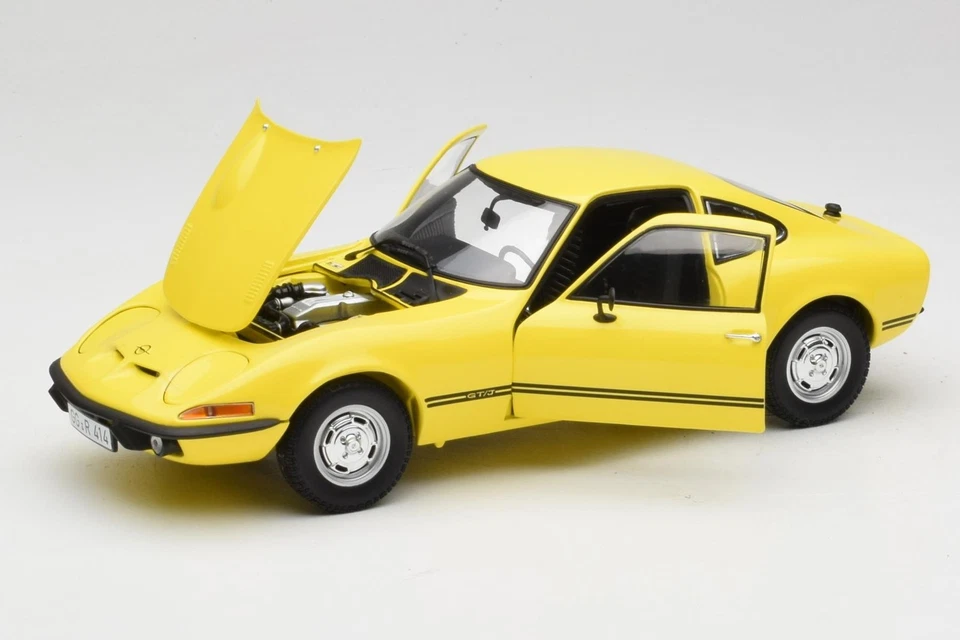 180049021 Opel GT/J Yellow Minichamps 1:18 - Image 2 of 4