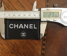 One Clothing Label Tag Chanel Replacement for Coat, Blazer, Suit, size LARGE