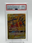 2021 POKEMON SM BLACK STAR PROMO #SM247 FULL ART/RESHIRAM & CHARIZARD GX PSA 10