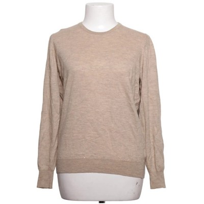 Soft Goat, Strickpullover, Größe: M, Beige, Kaschmir, Einfarbig, Feinstrick #nnG