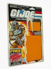 G.I. Joe Charbroil Flamethrower Vintage 80s Card Back