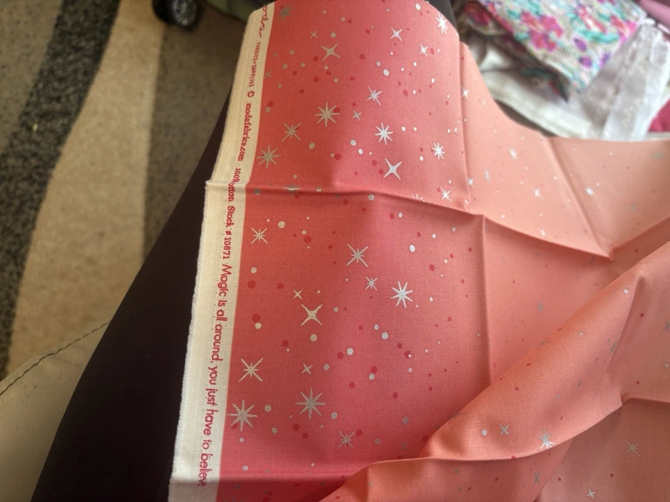 moda fat quarter bundle “magic Is Real You Just Have To Believe” - Image 4 of 4