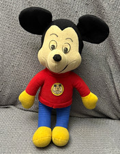 Vintage Walt Disney Mickey Mouse Club Plush 1976 Knickerbocker Toy Company