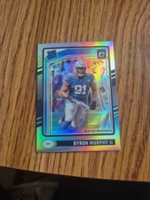 2024 Panini Donruss Optic - Rated Rookie Byron Murphy II #217 Holo Prizm (RC)