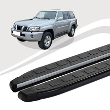 Pedane Compatibili Per Nissan Patrol Dal 01/2005 Al 12/2012 DOLU Nere A