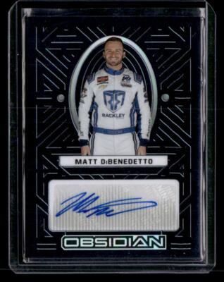 2023 Panini Chronicles #MD Matt DiBenedetto Obsidian Signatures AU