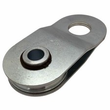 ZINC PLATED SWING AWAY SNATCH BLOCK PULLEY 4x4 TOWING OFF ROAD | UK STOCK