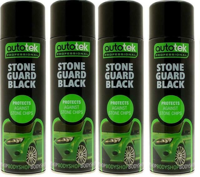4 X 500ml Autotek Stone Guard Black Stone Chip Protection Spray Paint for sale online eBay