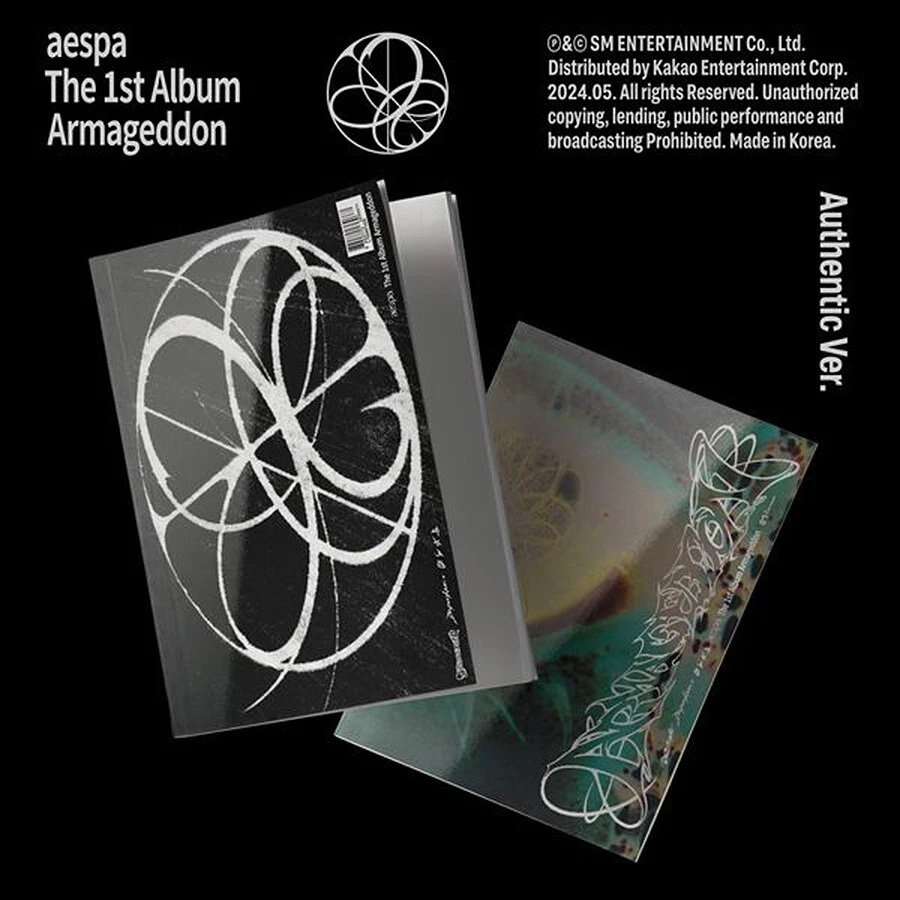 AESPA [ARMAGEDDON] The 1st Album AUTHENTIC RANDOM Ver/CD+Book+