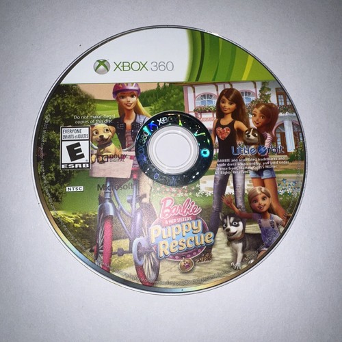 Barbie & Her Sisters Puppy Rescue Microsoft Xbox 360 Game Disc Only - Picture 2 of 4