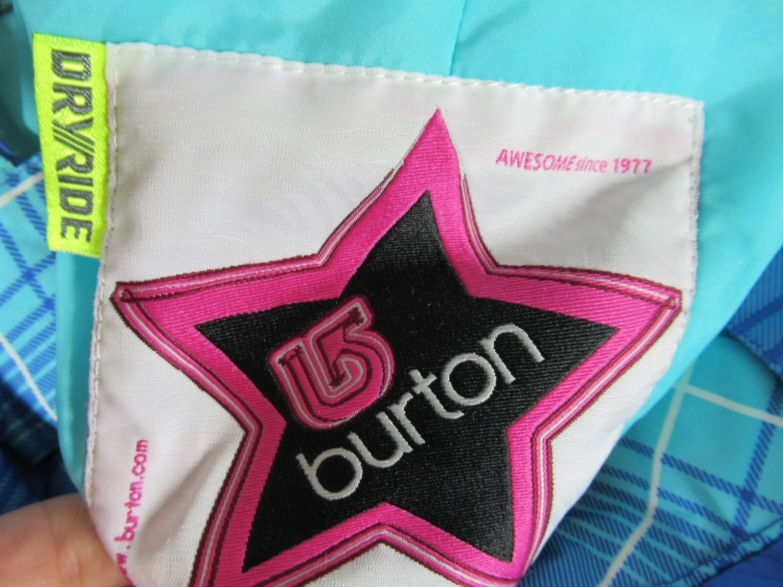 burton dryride ski snowboard adjustable pants