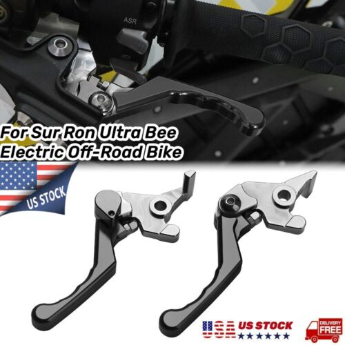 1Pair Adjustable Brake Clutch Levers For Sur Ron Ultra Bee Electric Off-Road US