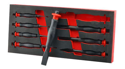 8-Piece Heavy Duty Punch & Chisel Set - Britool Hallmark