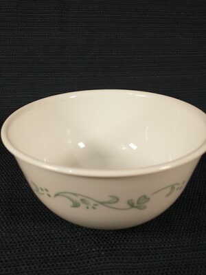 corelle bowl white/Green County Cottage Pattern , 6 Inch