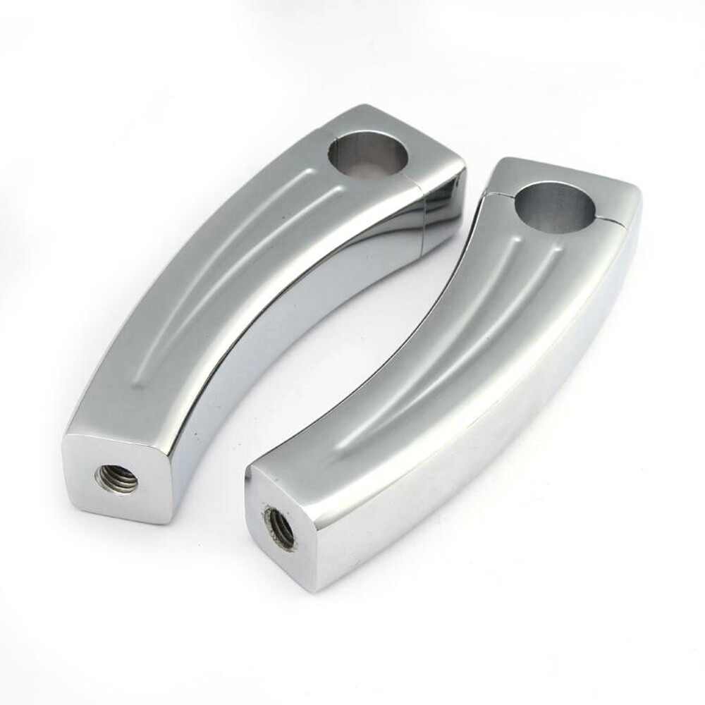 7" Motorcycle Handlebar Risers 1" Bars Billet for Honda Suzuki Yamaha ...