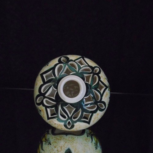Tea Light Votive Cini Iznik Pottery Candle Holder Chini Çini Izni Aras Signed - Picture 9 of 11