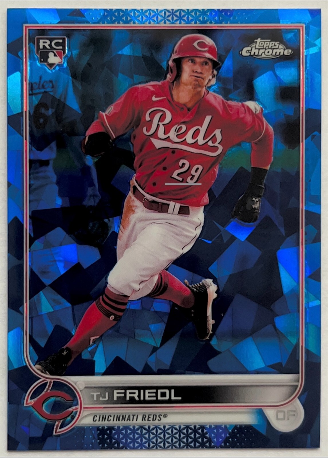 2022 Topps Chrome Sapphire Edition TJ Friedl Rookie RC - #546 (A)