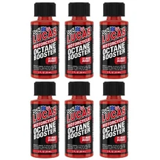 Lucas Oil 10725 Set of 6 Motorcycle Octane Booster Fuel Additive 2 Ounce Bottle