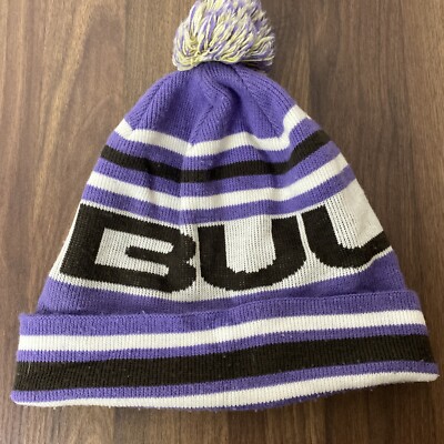 BULA Made in Canada VTG Knit Cap Snow Ski Beanie Pom Pom