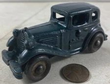 Vintage 1920's Cast Iron A C Williams Sedan Coupe