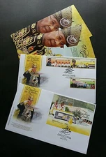 Malaysia Administration Of YDP Agong XIV Sultan Kedah 2016 Royal King (FDC pair)