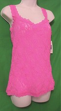 NEW HANKY PANKY 1390L RICP MADE IN USA LACE CAMISOLE L