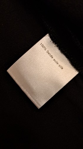 A-K-R-I-S- AKRIS WOMEN'S SILK CREPE SNAP DOWN SLEEVELESS BLOUSE TOP BLACK SZ 4 - Picture 15 of 16