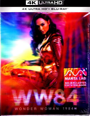 Wonder Woman 1984 4K Lenticular SteelBook Blu-ray MANTA LAB [2020