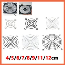 Metal Fan Finger Grill Guard 4-12cm Pc Case Cooling Fan Heat Sink Protection Net
