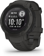 Garmin Instinct 2 Solar Rugged GPS Smartwatch, Graphite