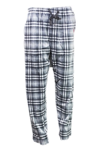 men's plush fleece pajamas