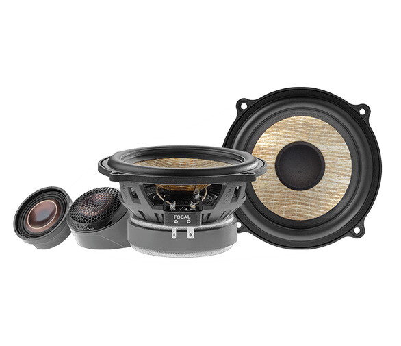 Focal ES100KE 13cm Komponenten Lautsprechersystem - 2-Wege Auto Sound Mit Aramidfaserkegel
