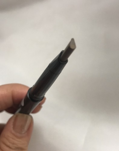 NICKA K NEW YORK EYEBROW DUO ANGLED TIP PENCIL & SKINNY MASCARA NKE13 BROWN - Picture 3 of 5