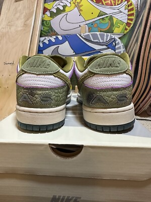 NIKE SB DUNK LOW CHAMELEON SKATE NEW RARE DS AUTHENTIC US 9.5