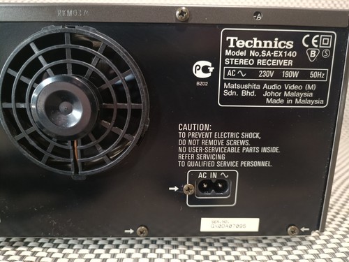 Technics SA-EX140 AV Control, Stereo Receiver Verstärker Amplifier Top - Bild 18 von 18