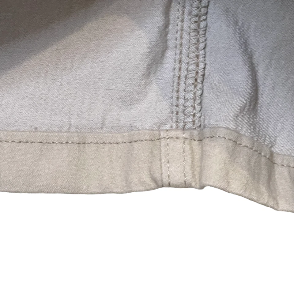 Falda 7FAM Niñas Talla 12 Tostada Elastizada Mezcla de Algodón Pull On 26" Cintura Juvenil Foto 3 de 4