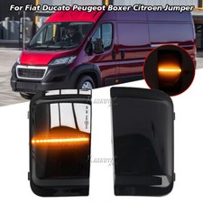 2X  Spiegelblinker Blinker für Peugeot Boxer Citroen Jumper Fiat Ducato 2006-