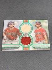 2024 Topps Tribute Carroll/Gallen Green Parallel Dual Relic Card /99 #DR2-CG