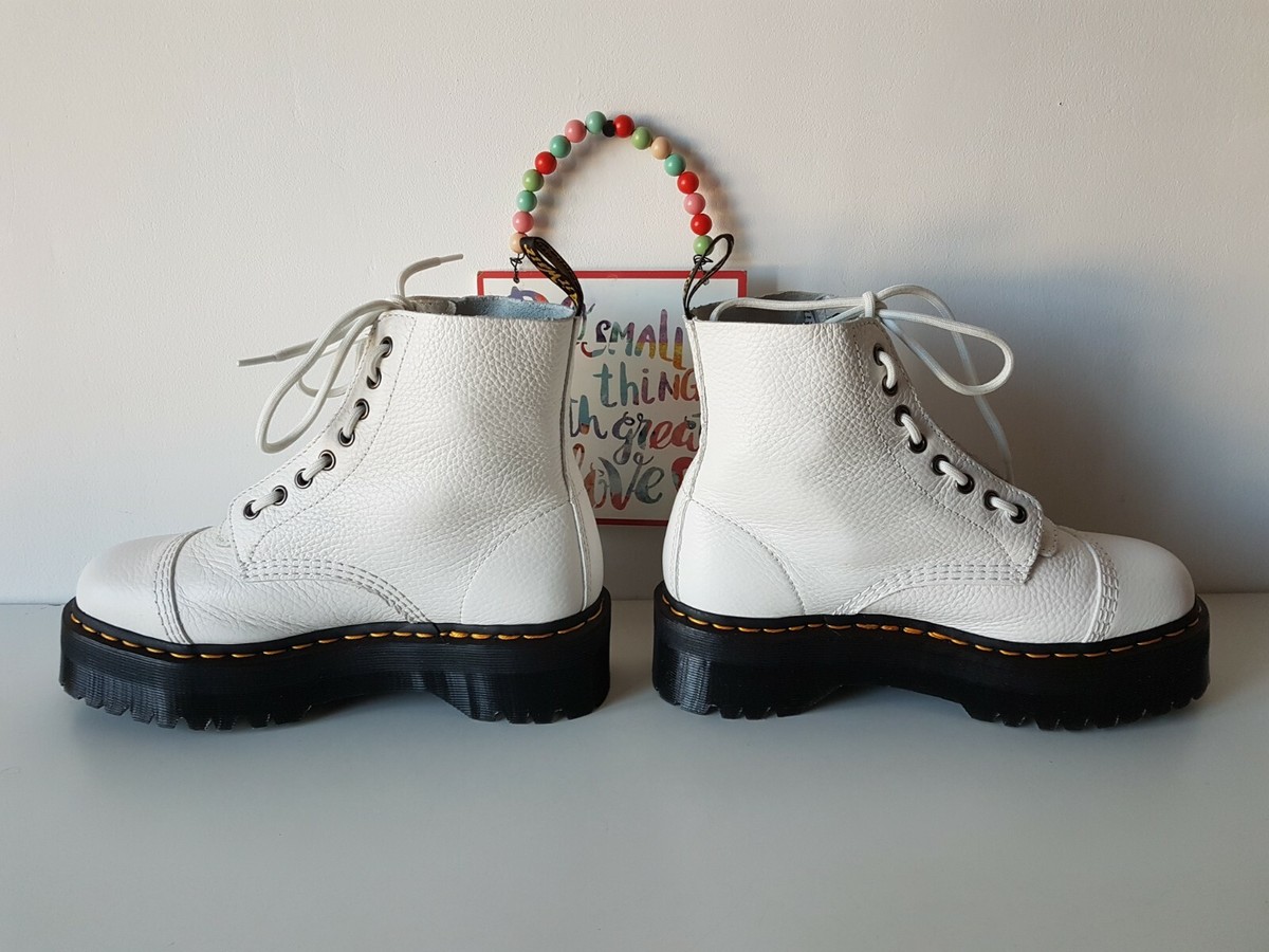 Wedding Dr Doc Martens sinclair jadon boots platform quad sole zip