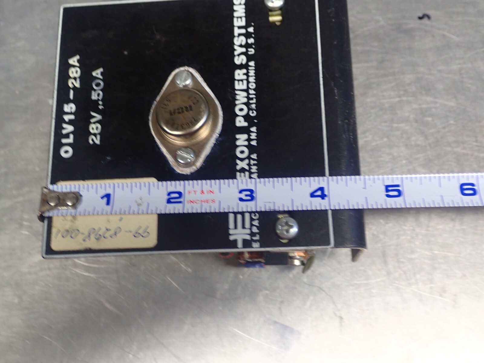 ELEXON POWER SYSTEMS OLV15-28A Power Supply 28V 50A Used With Warranty ...