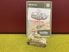 Axis  Allies Miniatures, World War II, UK, M3 Stuart Tank, 12/48