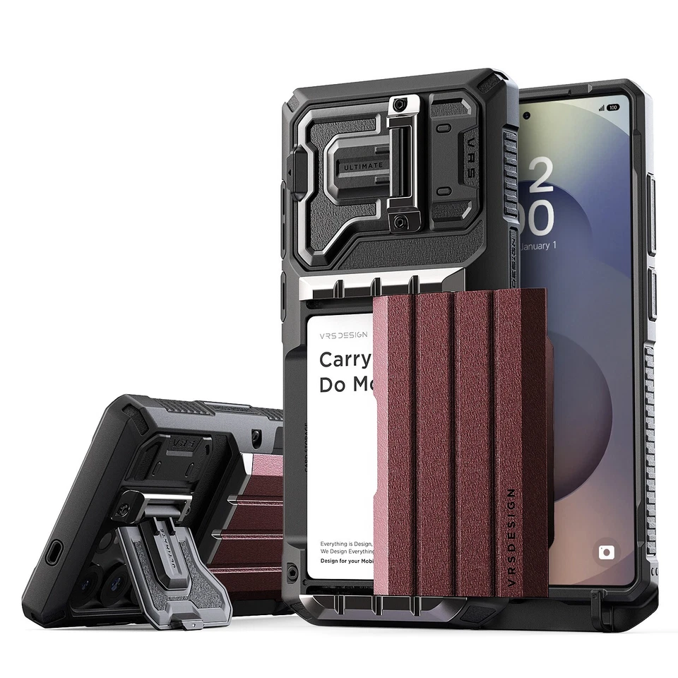 Funda para Samsung Galaxy S25 Ultra VRS [Damda Glide Ultimate] Cartera Premium Foto 4 de 4