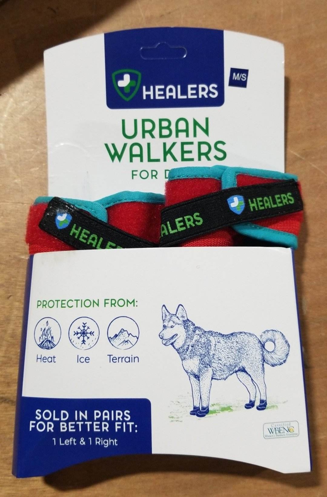 HEALERS Urban Walkers Dog Blue Boots Set M/S eBay